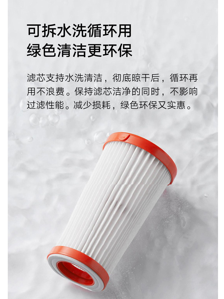 Mijia Mite Remover 2 Pro Filter Element (Pack of Two) Fine Filter Dust Filter Efficient and Environmentally Friendly