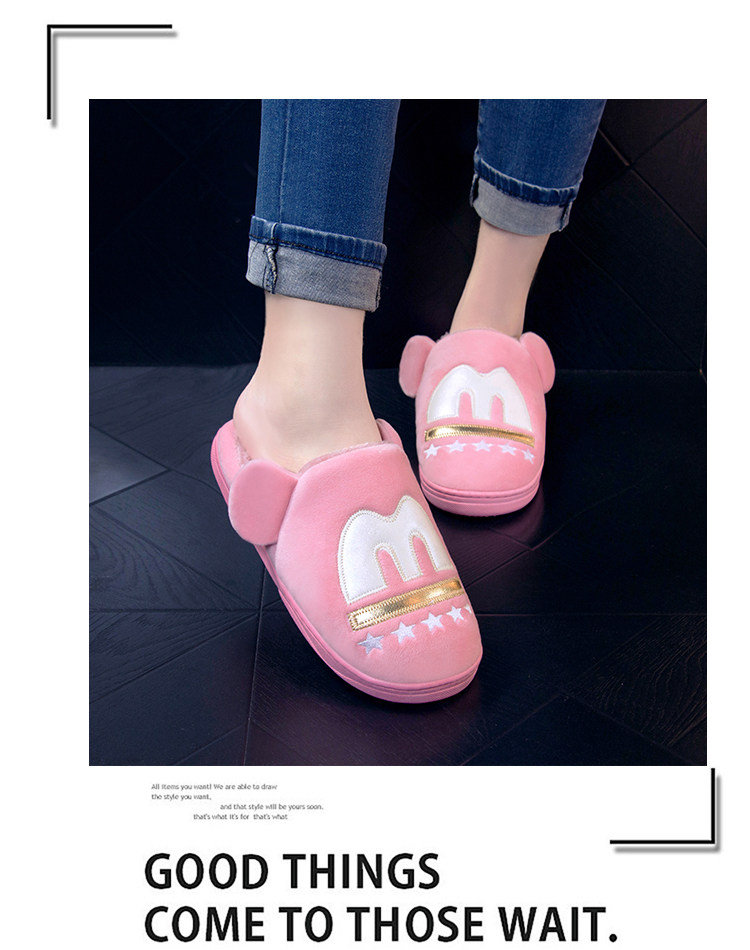 Pantoufles enfants en suède pour hiver - Ref 986593 Image 24