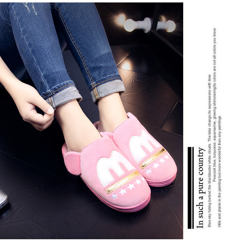 Pantoufles enfants en suède pour hiver - Ref 986593 Image 21