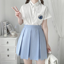 (Shenbei JK) Eight boxes of pleated skirt Orthodox jk uniform skirt basic solid color skirt skirt spring and summer skirt