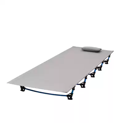 Portable folding bed Outdoor ultra-light camping bed Aluminum alloy single lunch break bed Beach camping simple marching bed