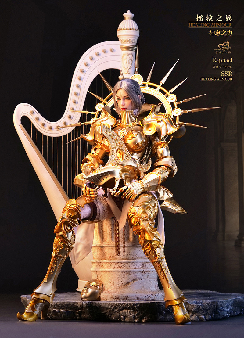 🌟路西法1/6大天使拯救之翼拉斐尔可动包胶女兵人偶手办，我的收藏新宠儿💖-兵人/雕像专区-淘宝好物网, image size:800x1108