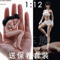 Spot TBLeague PHICEN T01 1 12 coated female body a white skin and B wheat skin