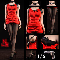 Take the order NRTOYS 1 6 Zombie Killer Ada King Dress NR18 Suitable for Glued Female Body