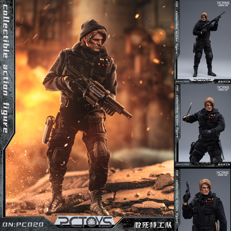PCTOYS PC020 PC021 1/12 Agent Expendables Team Soldier Dolph