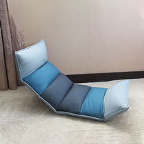 Kino Day Style Single Small Household Type Folding Slob Sofa Chair Multifunction Lay Chair Living-room Balcony Home