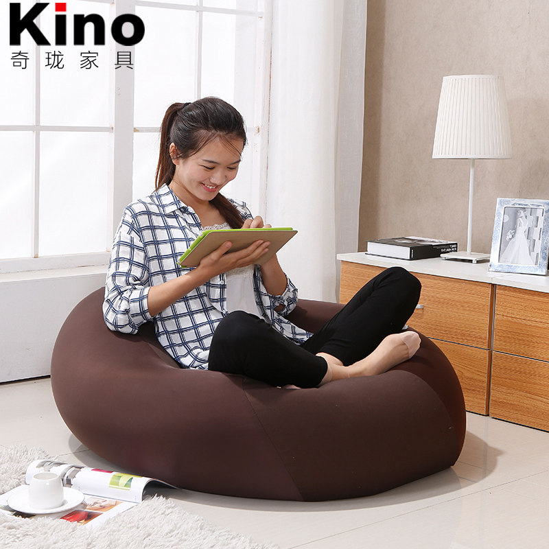 Kino Rubik's Cube Bean Bag Ultra-fine Food Grade EPS Filled Single Fabric Lazy Sofa Japanese Muji Style Boutique