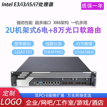 Changfan soft routing network security industrial control machine gigamillion Port love fast Xeon ecc memory server intelligence