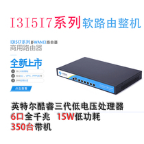  I3I5I7 Soft router Firewall Network security gateway Industrial control X86 host Whole ROS flow control cache master