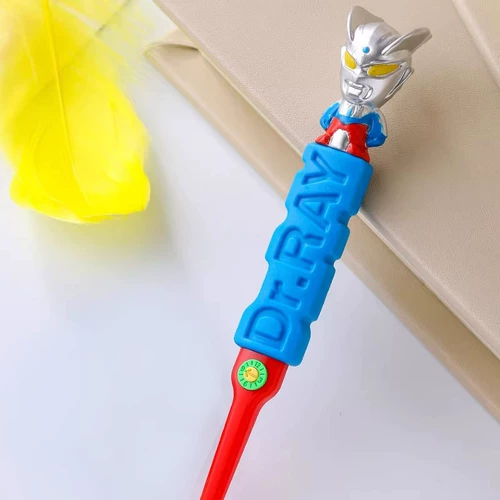 雷治 Ultra, мягкий Ультрамен Тига, детская мультяшная зубная щетка для мальчиков для раннего возраста, 3-6-12 лет
