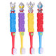 ແປງຖູແຂ້ວເດັກນ້ອຍ Ultraman Leichi soft-bristle boy boy baby cartoon toothbrush 3-6-12 years and above brushing tooth