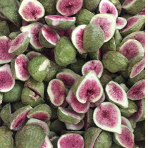  Freeze-dried figs dried figs crispy fruit dried fig chips snack food 500g