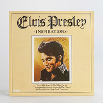 Black Glue 12 "LP Elvis Presley ELVIS PRESLEY- INSPIRATIONS Used Records
