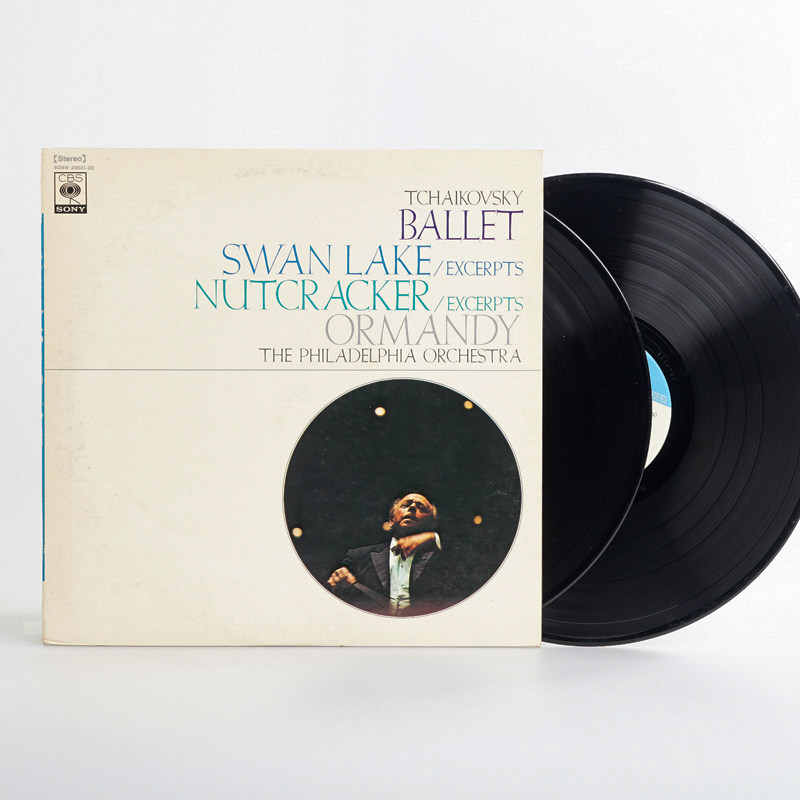 Black gum record 12 inch 2LP classical music Tchaikovsky Swan Lake Ballet Second-hand Record