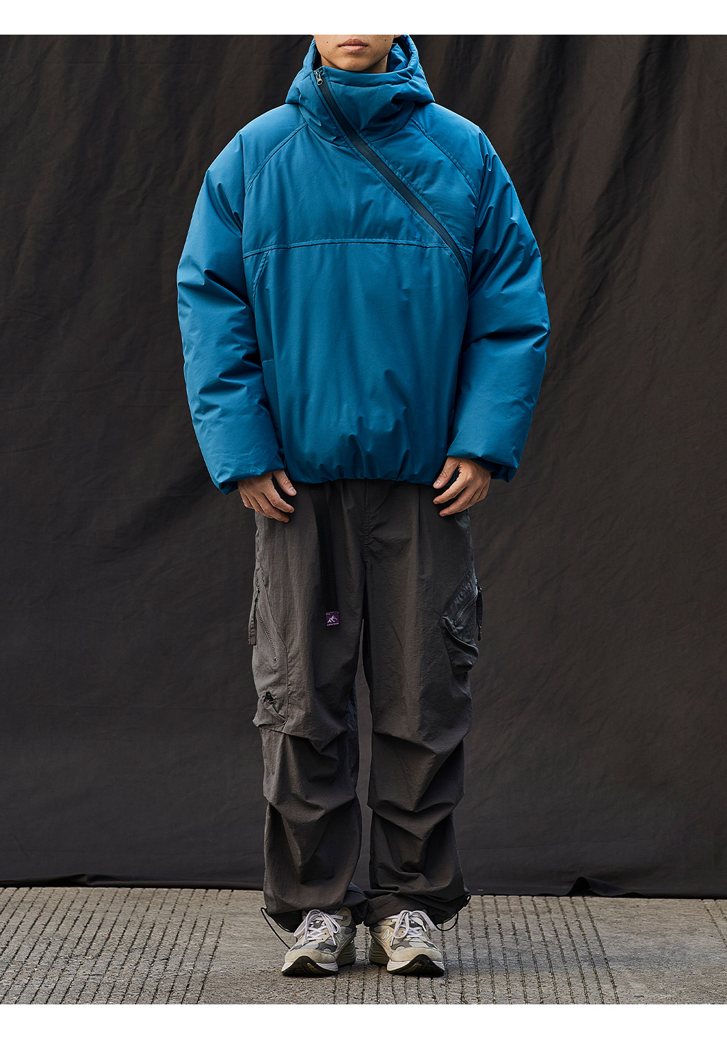 Winter Ski Parka Jacket Men Women Fashion Loose Padded Cotton Hooded Jacket Cityboy Streetwear Hoody Parkas Coat Outerwear