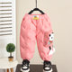 Little Yellow Duck Children's Clothing Boys' Winter down Pants 2026 New Children's Wear White Duck down Baby Fleece-Lined Thickened Pants