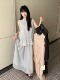 Pre-2026 summer new Korean style fashionable temperament versatile slimming sleeveless vest + high waist skirt two-piece set for women