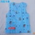 Hongjing Ling cao cấp cotton dệt kim trẻ em và trẻ em bảo vệ bụng trẻ em nguyên chất cotton thủ công áo ghi lê áo vest cotton cổ chữ V - Áo ghi lê