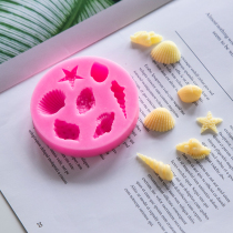 Aizaofang Qilian Ocean Decoration Mould Aizaofang silicone mold DIY soap silicone mold about 1 gram of soap