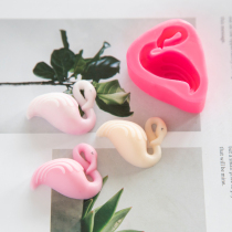Love Soap Shop Single-hole flamingo mold handmade DIY soap silicone mold chocolate silicone mold about 8 grams of soap