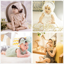 2019 new childrens half-year-old baby photography clothing photo studio 100-day-old fashion photo cute trendy childrens clothing