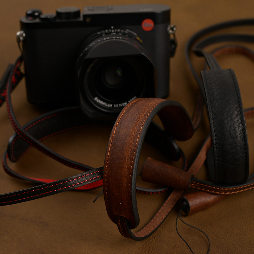 VR original cowhide for Sony Black Card RX100M7 Ricoh GR3 Camera Back Strap Camera Shoulder Strap Lanyard