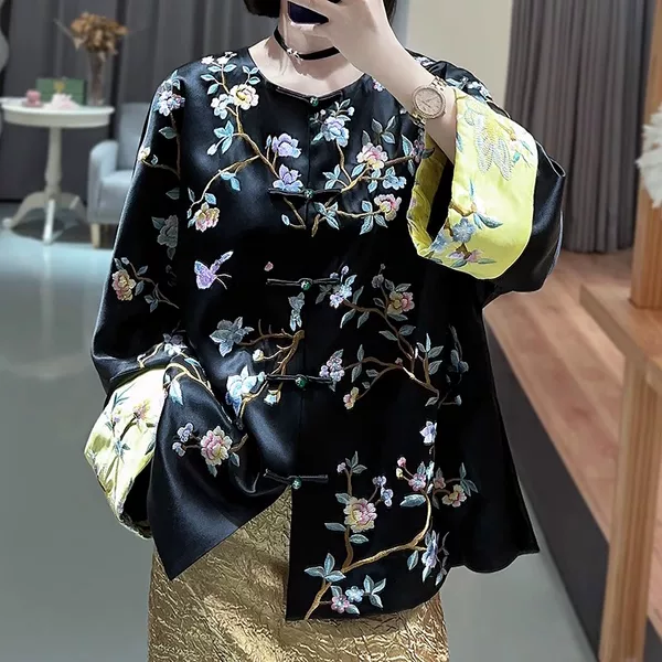 Товары от 吾家有衣新中式汉服文艺棉麻覆古女装