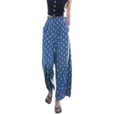 Шифоновые тонкие пляжные штаны для путешествий, высокая талия, стиль бохо, свободный крой