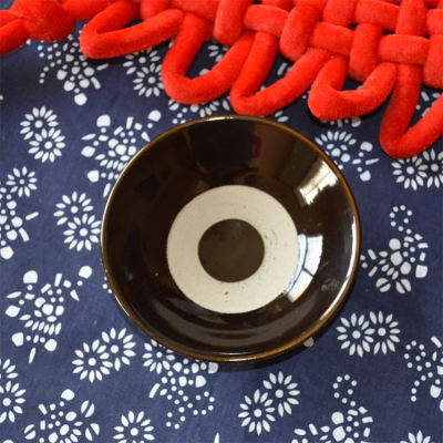Earthenware bowl, coarse earthenware bowl, black antique earthenware wine bowl 水浒传 prop wine bowl, film and television drama prop bowl, smashing bowl