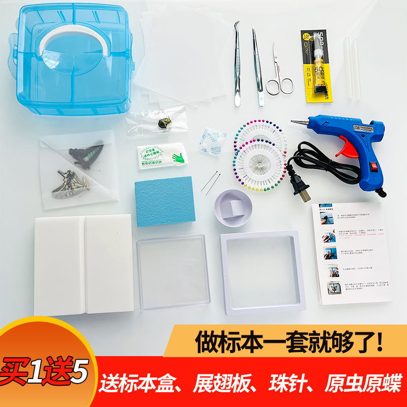 Butterfly Fairy spread sheet Insect Specimen Making Tool Suit Butterfly Make material Package Specimen Box Handmade Diy-Taobao
