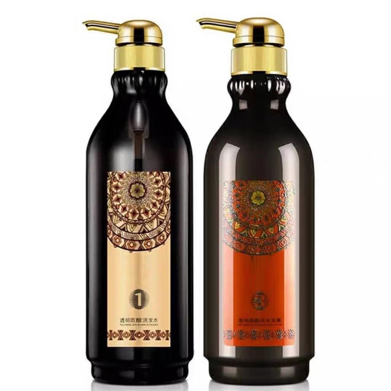 Uchin Purple-Violet Uric Acid Long-lasting Moisturizing Free of Evaporation Membrane Amphine Nourish to clear and control oil to wash and shampoo