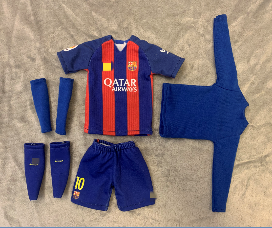 Self -made 1/6 compatible ZCWO Messa Barcelona 16 17 season home jersey Neymar Suarez Xiaobai