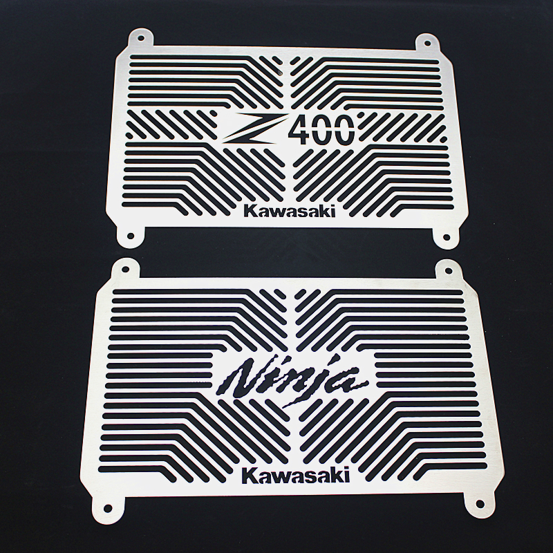 Kawasaki NINJA400 modified water tank guard net Z400 heat dissipation net Ninja 400 protective mesh bed bag water tank net
