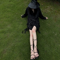 SAKUYA dark Black Mountain Yohji small crowdsourced design Minline bundling deconstruct cdg casual personality new shirt