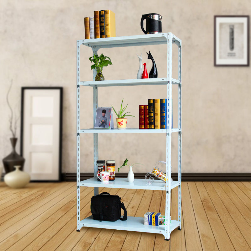 Angle steel shelf shelf Storage light shelf warehouse clothing shelf Simple household small storage shelf