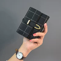 Ví nữ ngắn dễ thương phiên bản tiếng Nhật và tiếng Hàn của ví tiền đơn giản hóa đơn kẹp ví nhỏ khóa 2018 mới sinh ví vans