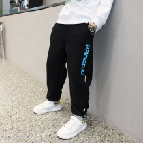 Handsome boy sports pants 2022 New spring autumn clothing Han edition CUHK Childrens foreign air relaxation casual wear pants