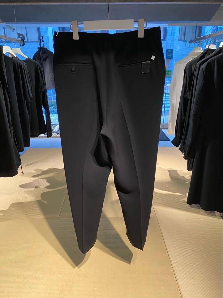 N.hoolywood WIDE EASY SLACKS 垂感闊腿 九分收腳 西褲21SS - Taobao