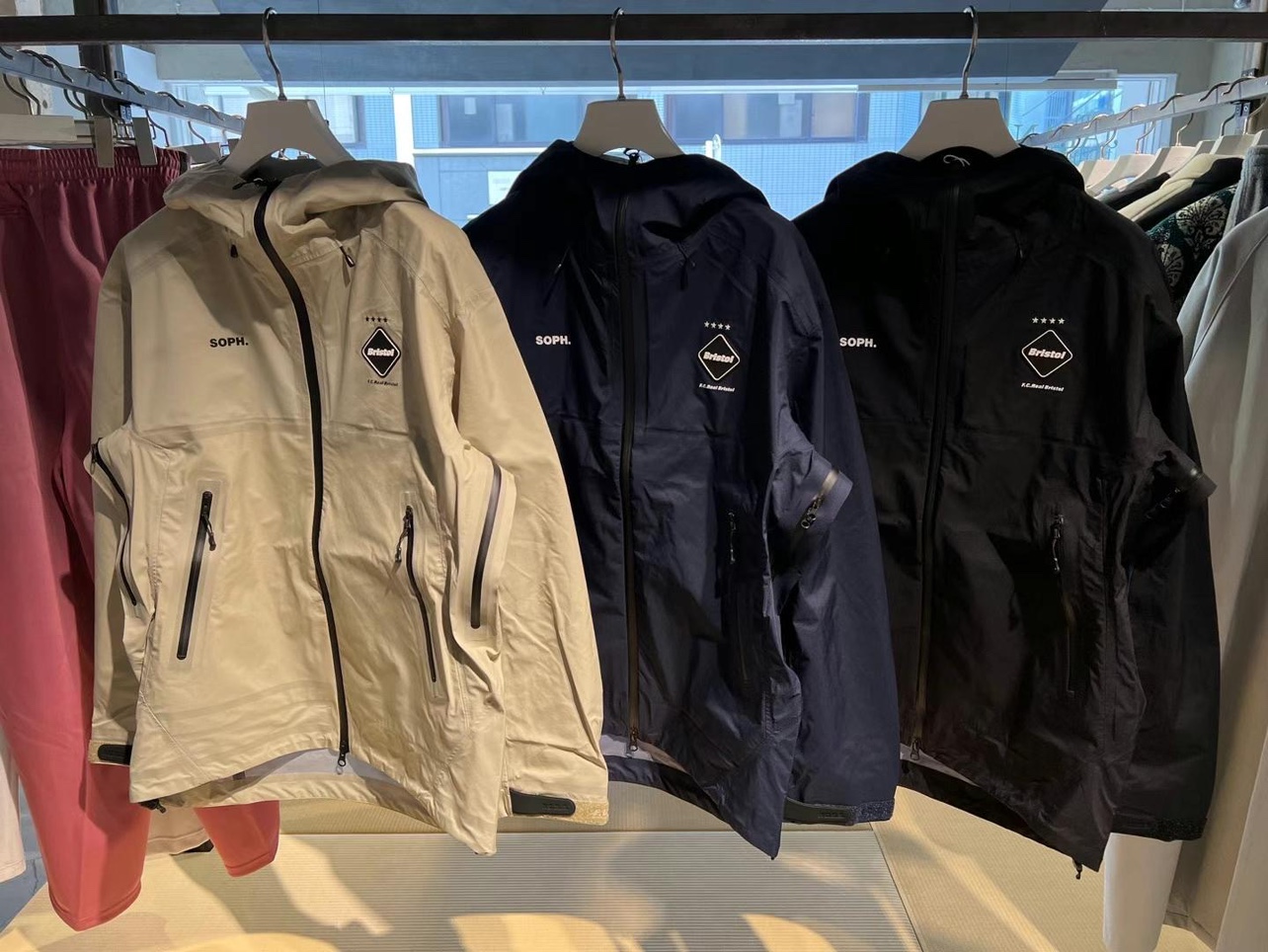 FCRB 23SS 3LAYER WARM UP JACKET Mサイズ F.C.Real Bristol（エフシー