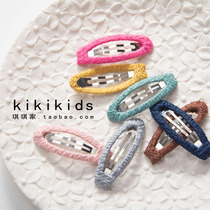 Childrens basic hairclip little girl Joker BBP clip Korean cute bangs side clip headdress broken hairclip Girl clip