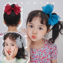 Korean children hairpin bow headwear simple style temperament baby Princess cute hair accessories children headgear hairclip
