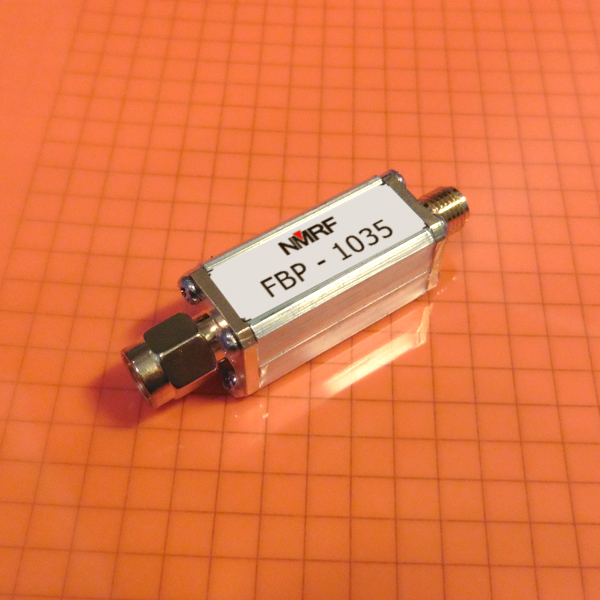 950-1100MHz LC discrete element with pass filter Small volume SMA connector