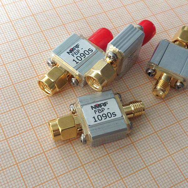 1090MHz ADS-B air band with passthrough SAW filter SMA connector