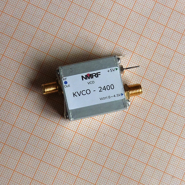 2.4G RF microwave voltage controlled oscillator, VCO, swept signal source, signal generator
