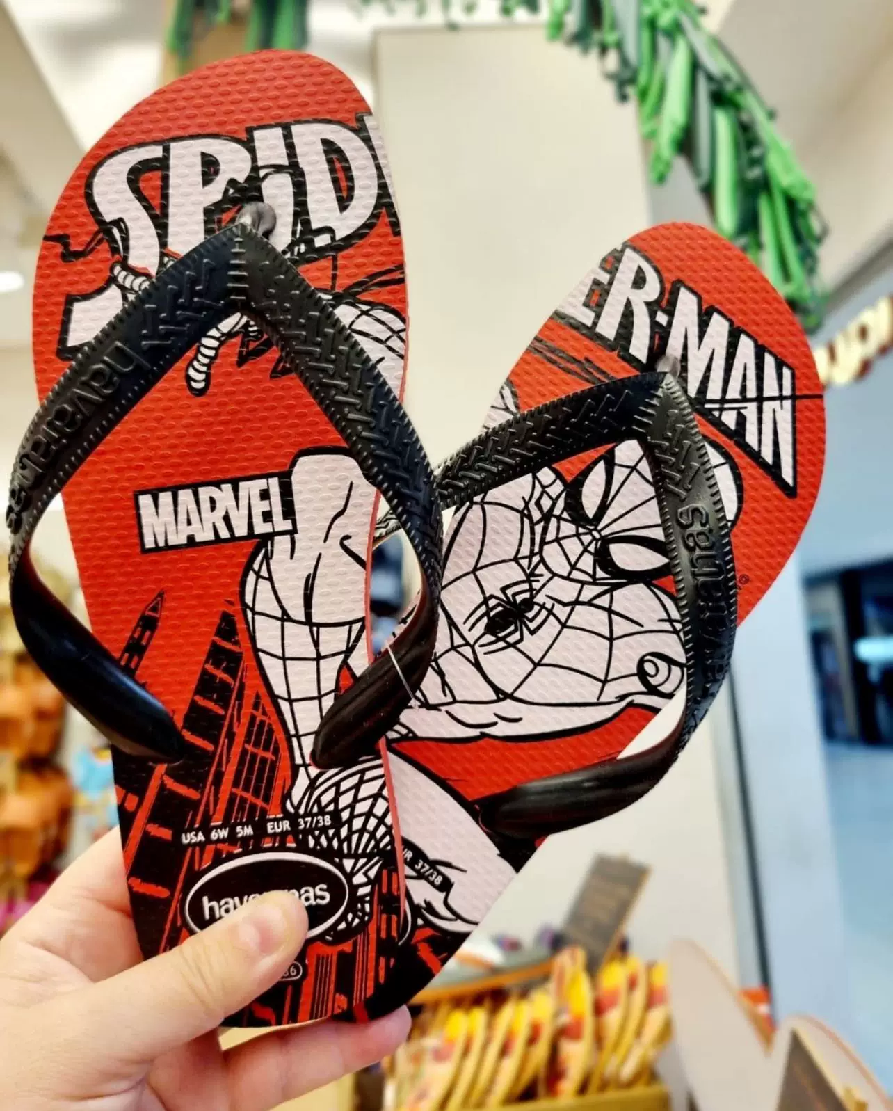 Новые Brazil Havaianas Havana персонаж человека Drag Мужские сланцы