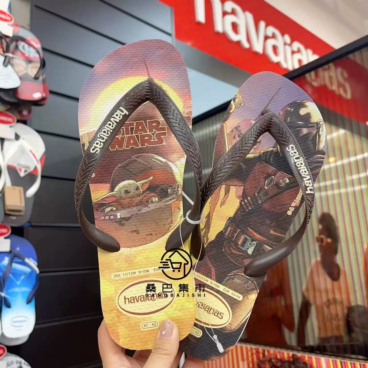 26 новых мужских бразильских подлинных шлепанцев Havaianas с резиновыми подошвами нескользящие на улице пляжные сандалии пляжные тапочки