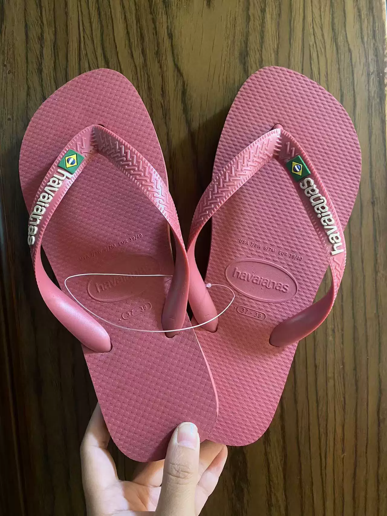 Бразильские фудалка Havaianas национальный флаг Havana персонаж человека drag нейтральные родитель-ребёнок обувь для мужчин и женщин без скольжения и тапочки