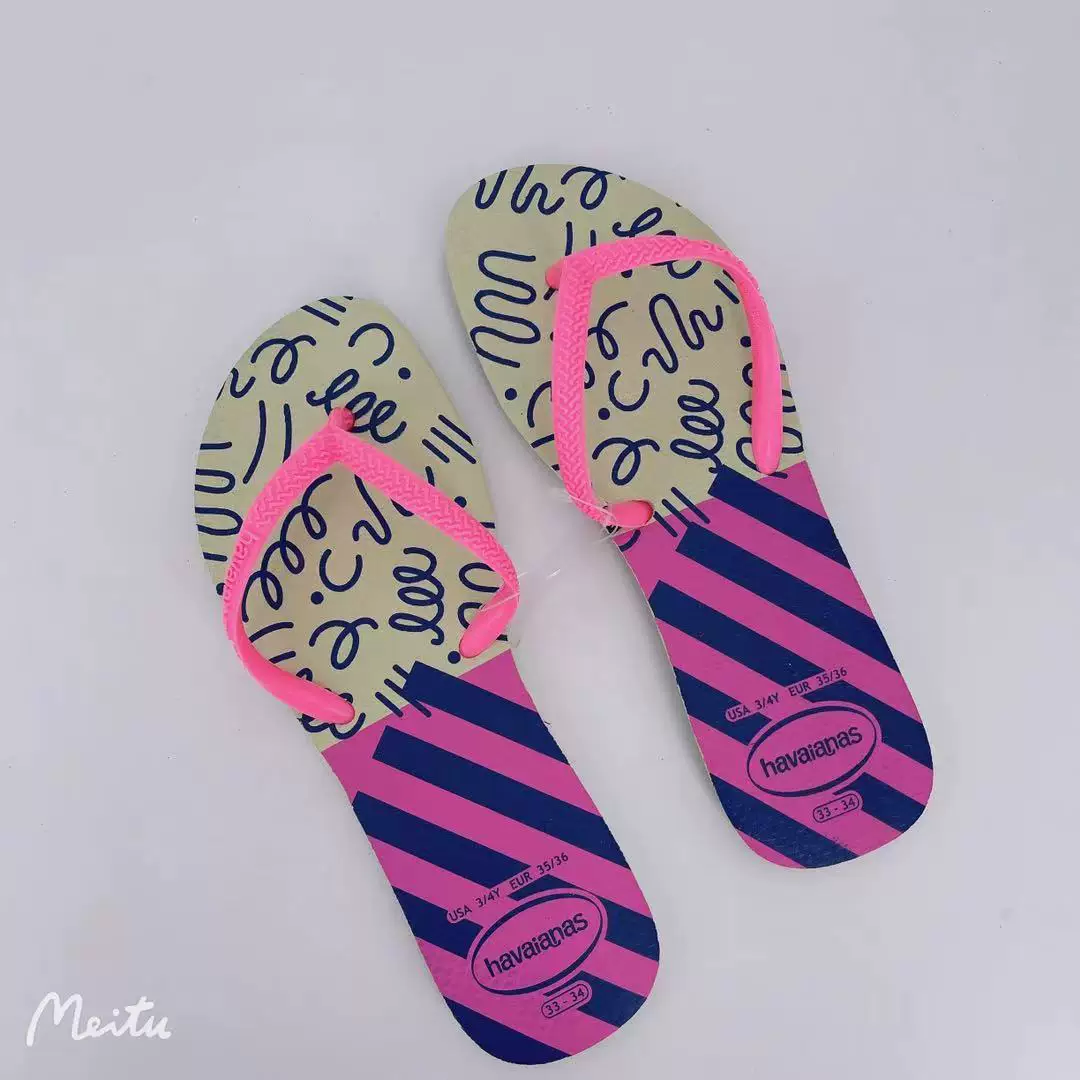Пляжная обувь HAVAIANAS FLAT Personal Drag Momgestion Anti-Slip Lean Edition Havana