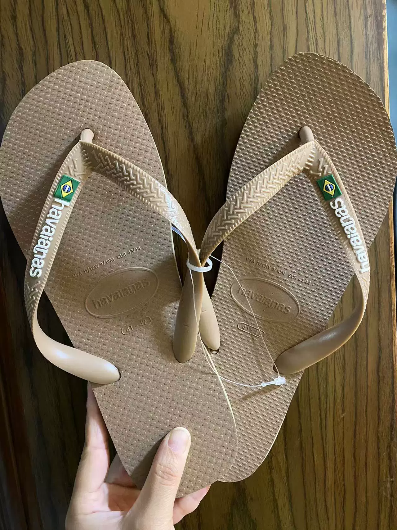 Бразильские фудалка Havaianas национальный флаг Havana персонаж человека drag нейтральные родитель-ребёнок обувь для мужчин и женщин без скольжения и тапочки