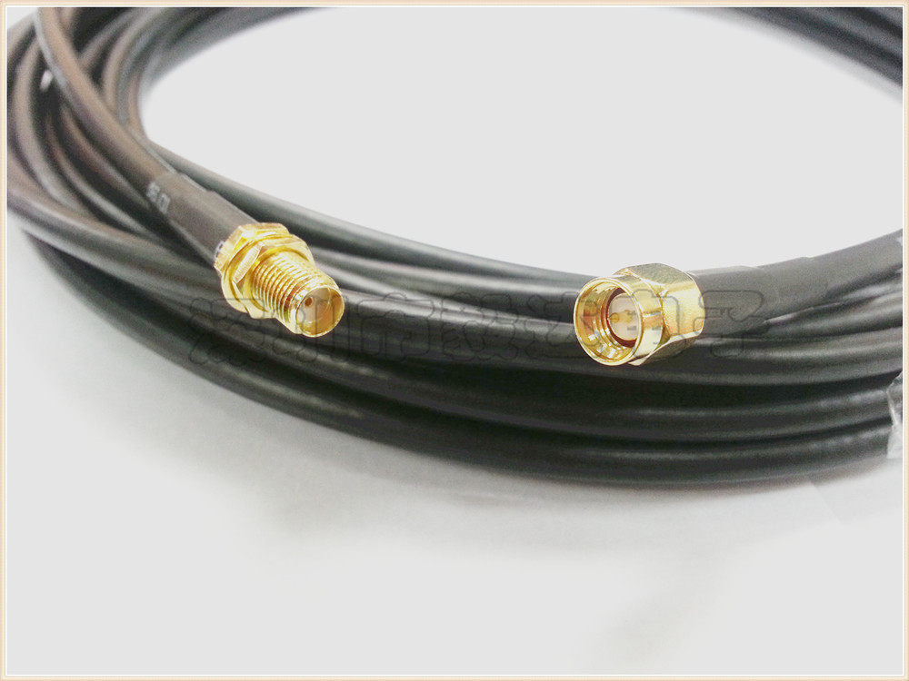 30cm RG58U低损耗同轴线实测分享｜2.4G/3G信号延长神器，SMA公转母超稳连接🔥_RF头_淘宝数码网
